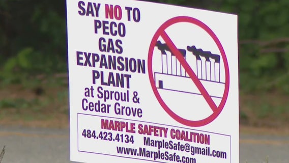 Marple Twp. residents join together against PECO's proposed natural gas reliability station