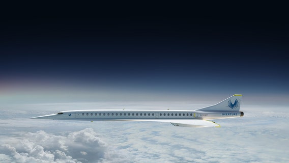 Boom Supersonic aircraft aims to fly “at speeds twice as fast” as today’s passenger airplanes