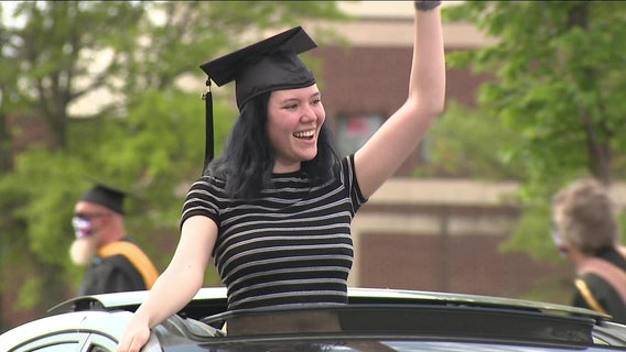 Camden County College hosts drive-thru graduation celebration