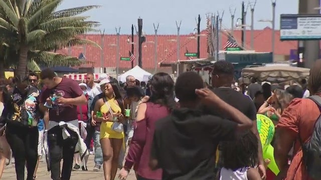 Memorial Day finds the Jersey shore packed, after soggy weekend