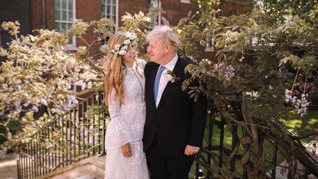UK Prime Minister Boris Johnson marries fiancee in private wedding