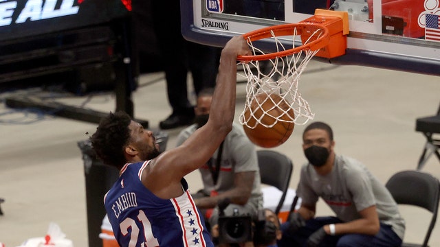 Joel Embiid, 76ers rout Wizards to take 3-0 series lead