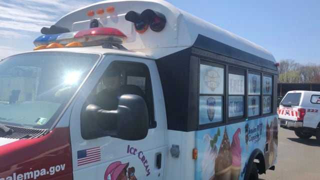 Bucks County police department unveils 'Copsicle' ice cream truck for community outreach