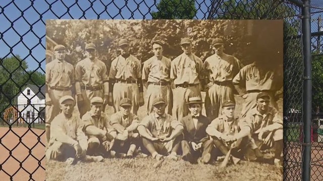Baseball fans recall game between New York Yankees and Delco amateur team