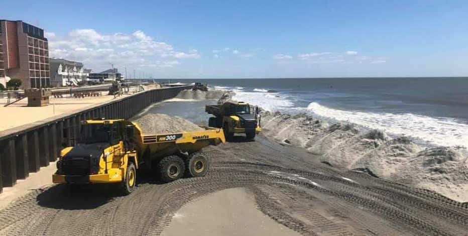North Wildwood using millions in tax money to preserve shrinking beach