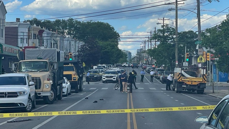 55th and Kingsesssing Ave shooting