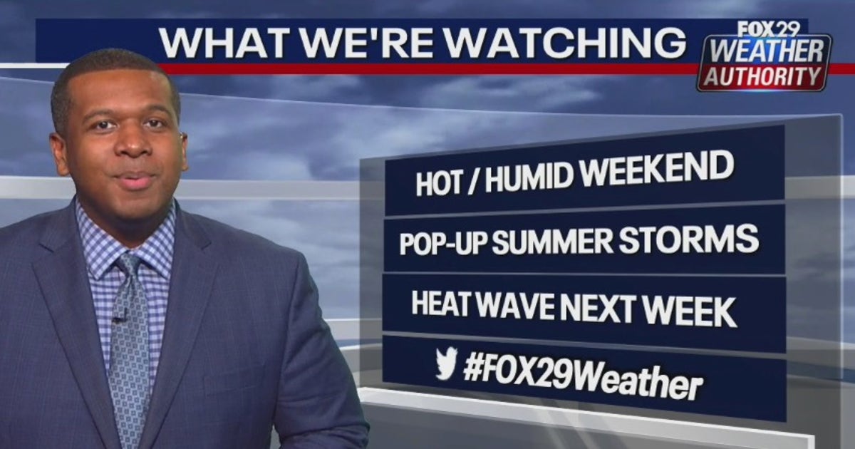 Weather Authority: Humidity ramps up over weekend with mix of sun and ...