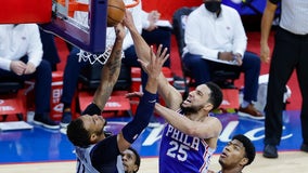 Without Joel Embiid, 76ers roll past Wizards and into 2nd round