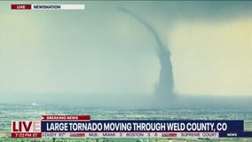 Large tornado touches down in NE Colorado, shelter-in-place issued