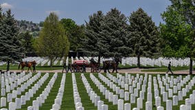 Suspected drunk Denver driver knocks over several headstones at veterans cemetery on Memorial Day