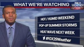 Weather Authority: Humidity ramps up over weekend with mix of sun and clouds