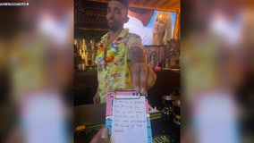 St. Pete bartender goes viral after using fake receipt to rescue woman from being harassed