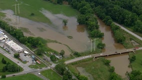 Impending showers could cause floodwaters to rise again in Chester, Delaware counties