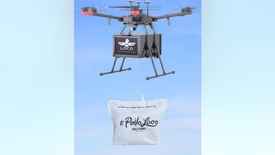 El Pollo Loco testing drone delivery services in parts of Southern California