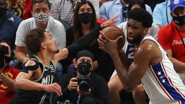 Young leads Hawks' rally past Sixers with Embiid hurting