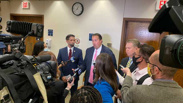 GOP election bill sponsor takes case to Wolf news conference