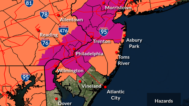 Heat wave peaks Wednesday, then severe storm and flooding risks return
