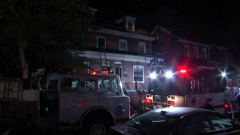 E 5th Street fire