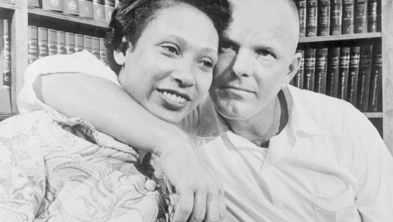 Richard and Mildred Loving in Washington, DC