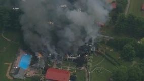 4 kids, 2 adults injured in explosion, fire at Chester County home