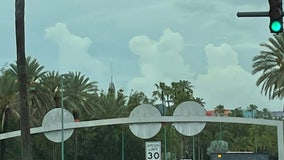 Florida woman spots Disney characters in clouds over theme park