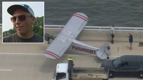 'I'm going to go for it': Pilot, 18, describes moment he landed banner plane on bridge in Ocean City