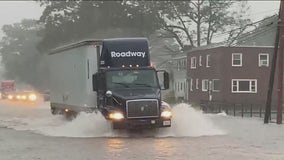 Torrential rain prompts flash flooding, stranding people across Bucks County