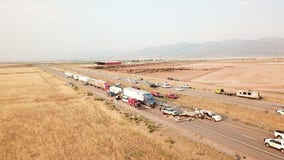 Utah sandstorm causes 22-vehicle pileup, killing at least 8 people