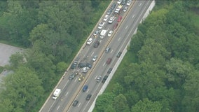 Westbound lanes reopen on I-76 in KOP after multi-vehicle crash on I-76