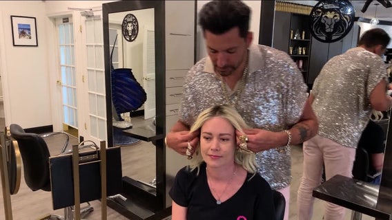 Local celebrity stylist's charity donates over 25,000 wigs a year to women battling cancer