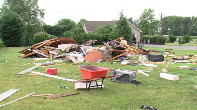 NWS confirms tornado occurred south of Harrington, Delaware Thursday