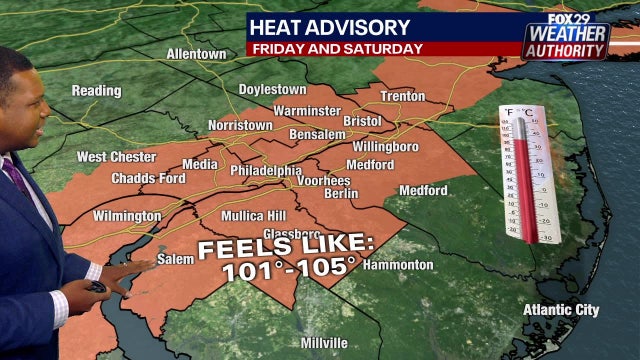 Weather Authority: Intense heat continues Friday ahead of stormy weekend