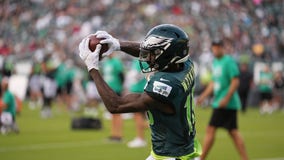 Eagles WR Quez Watkins trying to catch on as starter