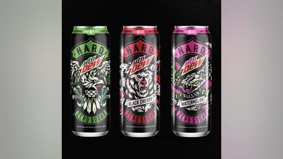 Boozy Mountain Dew now available but only in three states