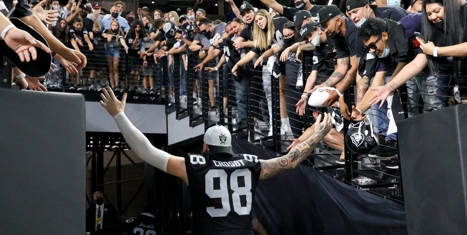 Las Vegas Raiders will require fans to provide proof of Covid-19  vaccination at home games