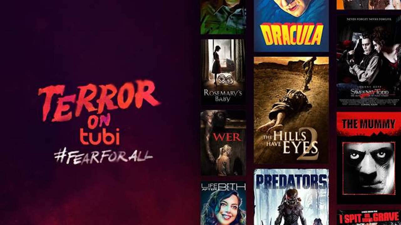 Terror on Tubi Month long scare celebration kicks off Oct. 1