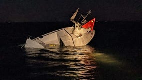 Coast Guard, fire officials rescue 6 from boat crash near Ham Island, N.J.