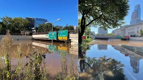 Schuylkill River overflows following night of intense rainfall, damaging storms