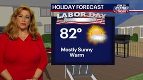 Weather Authority: Pleasant Labor Day weekend ahead as cleanup from Ida continues