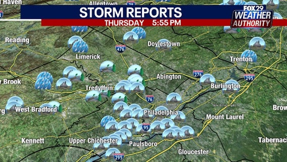 Leftover showers continue to move through region before clearing overnight