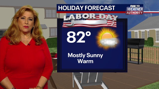 Weather Authority: Pleasant Labor Day weekend ahead as cleanup from Ida continues
