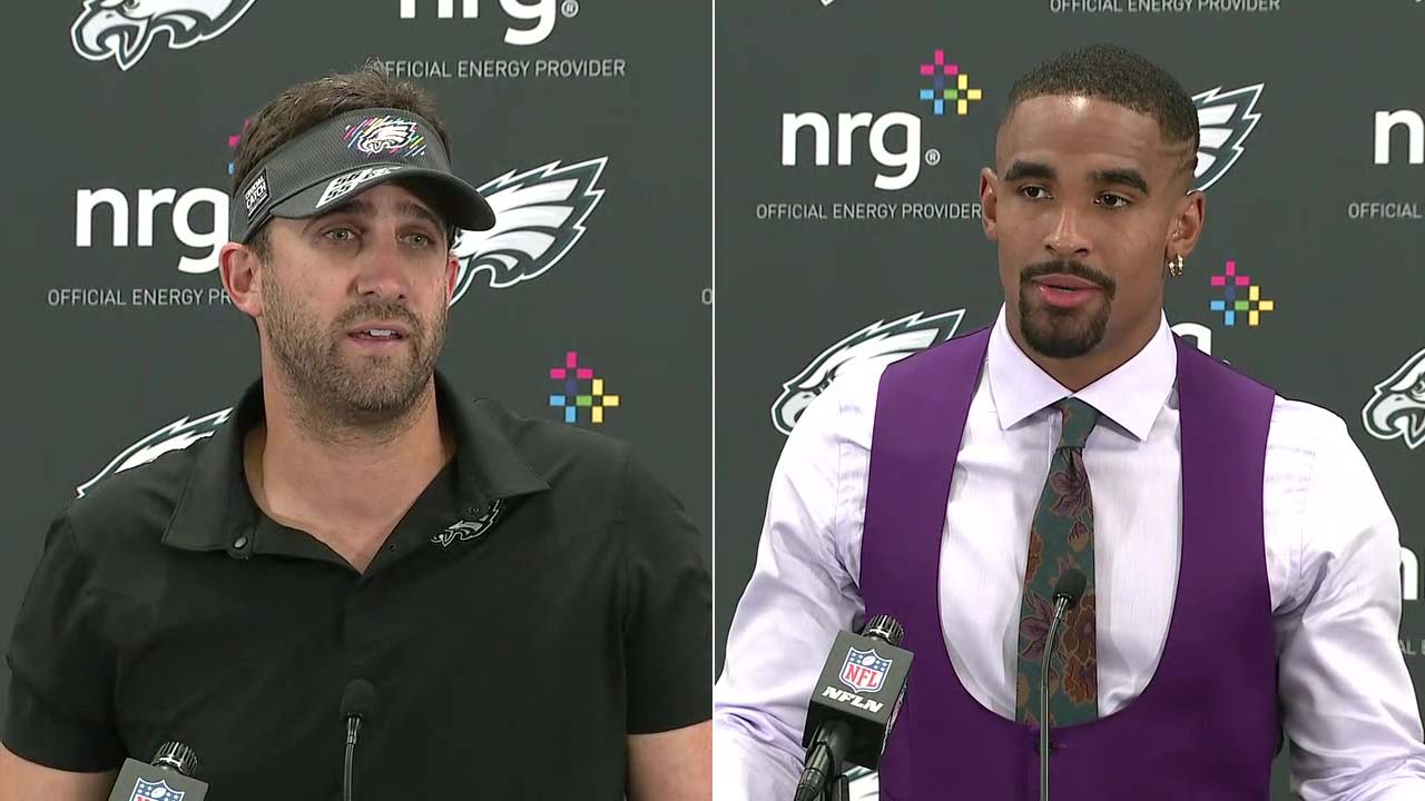 Eagles QB Jalen Hurts, Coach Nick Sirianni Growing Together | FOX 29 ...