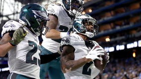 Ground and pound: Eagles RBs score 4 TDs in 44-6 win over Detroit Lions