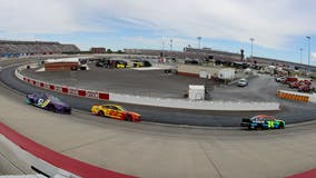 People who get vaccinated can drive a lap around Delaware speedway