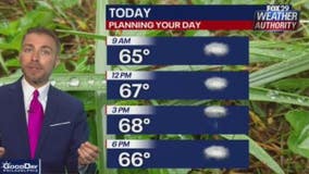 Weather Authority: Damp, dreary conditions for Sunday