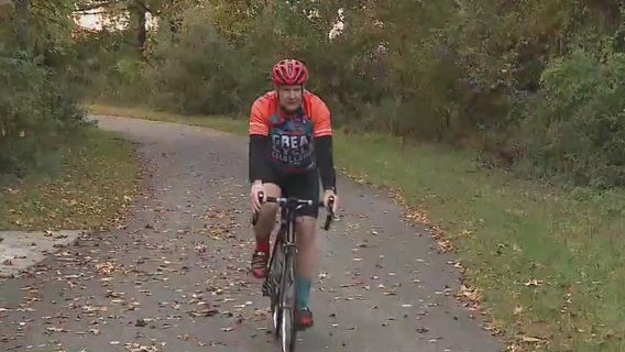 Radnor man bike rides hundreds of miles to raise money for pediatric cancer