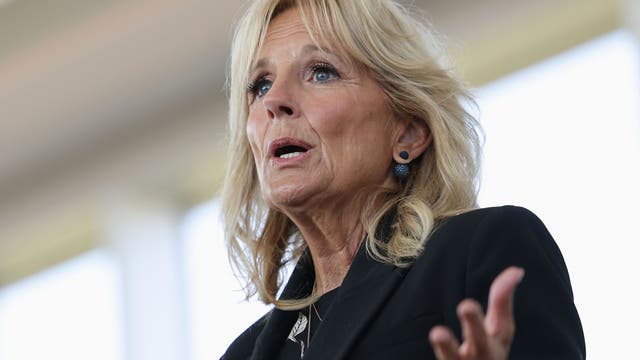 Jill Biden stumps for Murphy in New Jersey re-election bid