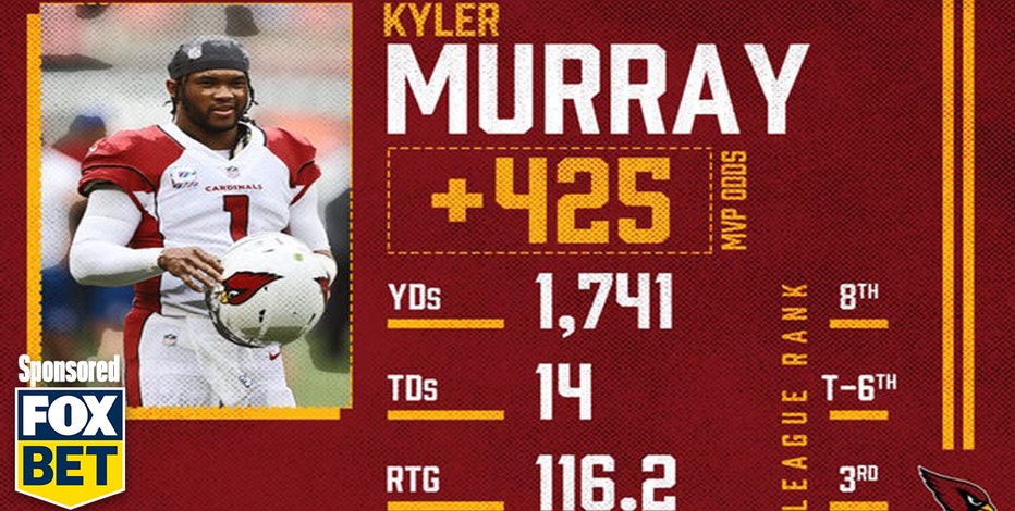 Kyler Murray's NFL MVP odds catch fire after Cardinals' Week 1 win