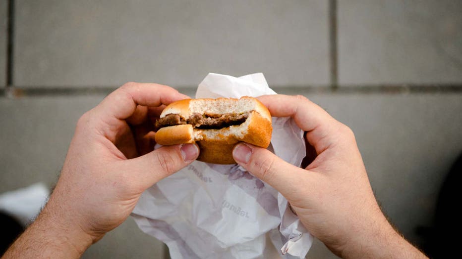 Fastfood burger