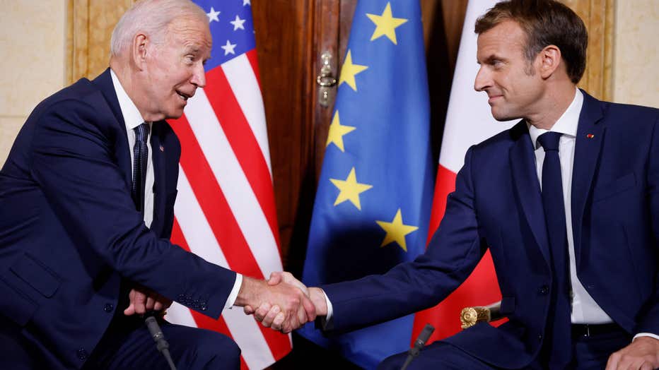 TOPSHOT-ITALY-FRANCE-US-POLITICS-DIPLOMACY